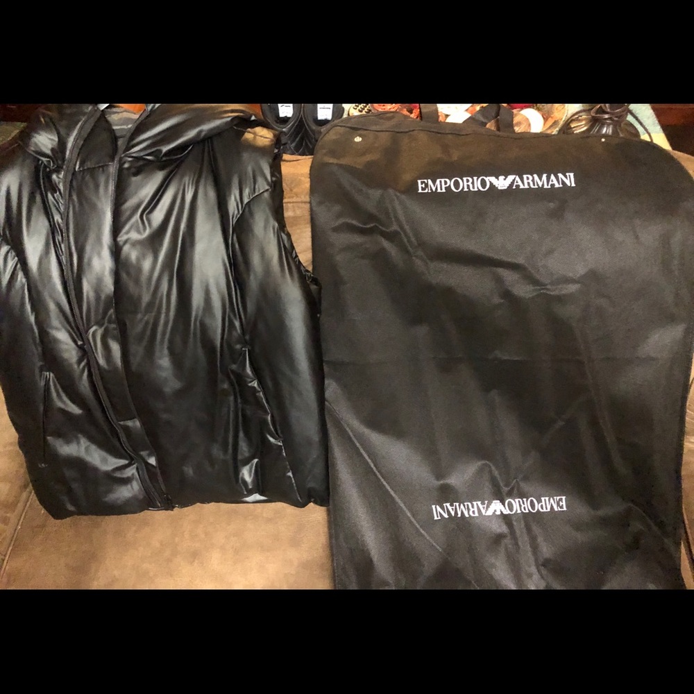 Emporio Armani Men’s Hooded Vest
